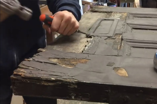 Fort Bragg-wooden-door-repair