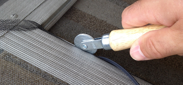 metal screen door repair in Fort Bragg